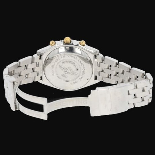Montre Breitling Chronomat - Montre chronographe en or jaune et acier 58 Facettes MT46201