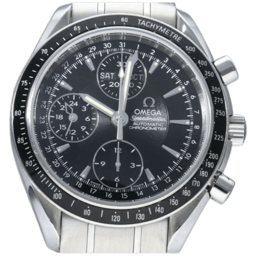 Montre Omega Speedmaster - Montre Day-Date Chronograph en acier 58 Facettes MT46623