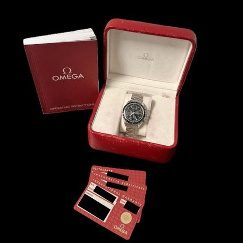 Montre Omega Speedmaster - Montre Day-Date Chronograph en acier 58 Facettes MT46623