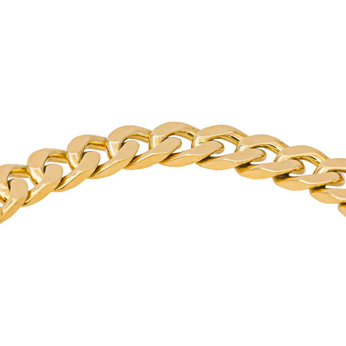 Bracelet Bracelet maille gourmette en or jaune 58 Facettes 5503131CN