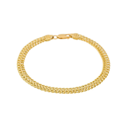 Bracelet Bracelet maille souple en or jaune 58 Facettes 5561654CN