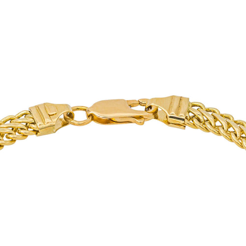 Bracelet Bracelet maille souple en or jaune 58 Facettes 5561654CN