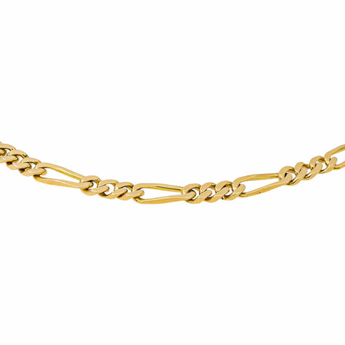 Collier Collier maille Figaro en or jaune 58 Facettes 5744236CN