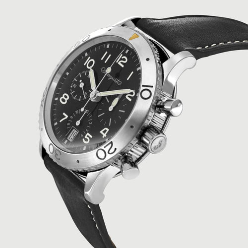 Montre Breguet Type XX - Montre Transatlantique Chronographe en acier 58 Facettes OC-68802065