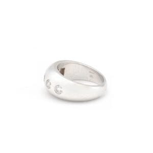 Bague 49 Bulgari Bombolino - Bague en or blanc et diamants 58 Facettes 272A24_M