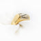 Bague 55 Bulgari Tronchetto - Bague en or jaune et or blanc 58 Facettes 141b24_M