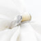 Bague 54 Bulgari Tronchetto - Bague en or blanc et nacre 58 Facettes 141C24_M