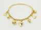 Bracelet Bracelet breloques en or jaune 18 carats et perles 58 Facettes 33799