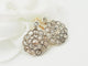 Boucles d'oreilles Napoléon III - Boucles d'oreilles en or, argent et diamants 58 Facettes 33791