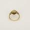Bague 51 Bague Art déco en or jaune, platine, diamant :  1,50 carat et émeraudes 58 Facettes B260373