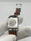 Montre Hermès Cape Cod - Montre en acier bracelet cuir 58 Facettes 2007