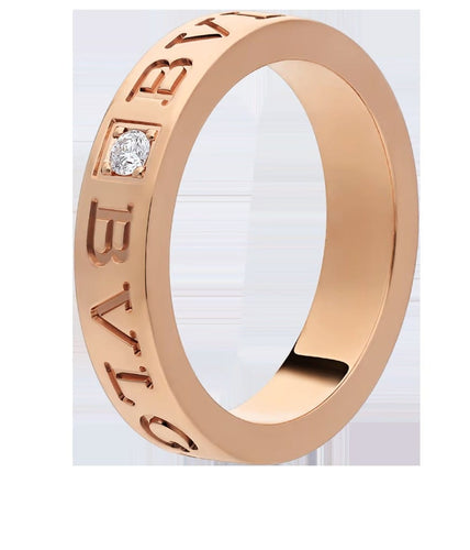 Bague 58 Bulgari Marry Me - Bague en or rose 18 kt et diamant 58 Facettes 284A25_M