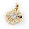 Pendentif Chantecler - Pendentif en or et diamants 58 Facettes 100A26_M