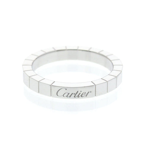Bague 57 Cartier Lanières - Bague en or blanc 18 ct 58 Facettes kaxf5srvyw