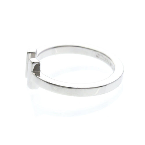 Bague 60 Tiffany & Co. T Square - Bague en or blanc 58 Facettes bp6h6idbqi