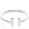 Bague 60 Tiffany & Co. T Square - Bague en or blanc 58 Facettes bp6h6idbqi