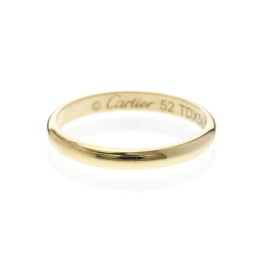 Bague 52 Cartier 1895 - Alliance en or jaune 18K 58 Facettes l33itafzq3