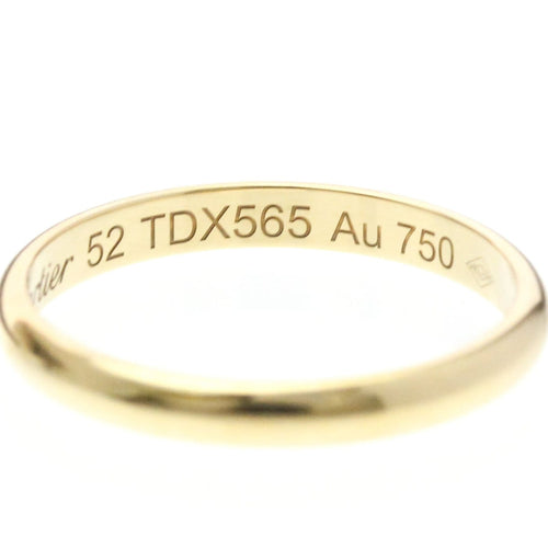 Bague 52 Cartier 1895 - Alliance en or jaune 18K 58 Facettes l33itafzq3