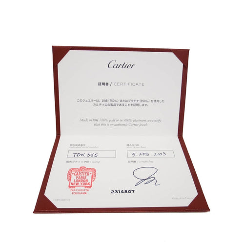 Bague 52 Cartier 1895 - Alliance en or jaune 18K 58 Facettes l33itafzq3