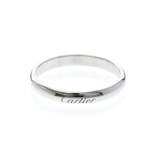 Bague 59 Cartier 1895 - Alliance en platine 58 Facettes ao76rtgl8z