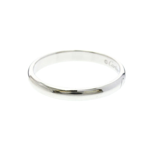 Bague 59 Cartier 1895 - Alliance en platine 58 Facettes ao76rtgl8z