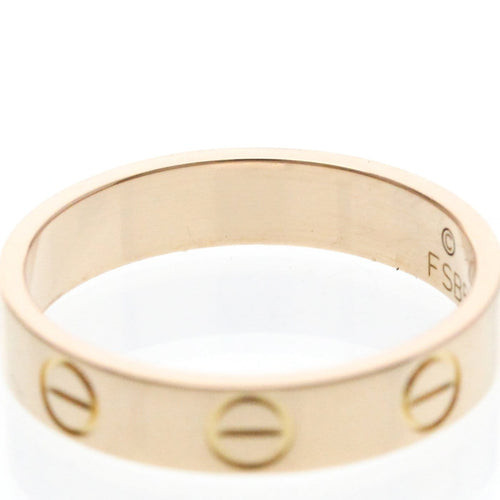 Bague 48 Cartier Love - Alliance en or rose 18K 58 Facettes hcn26221ic