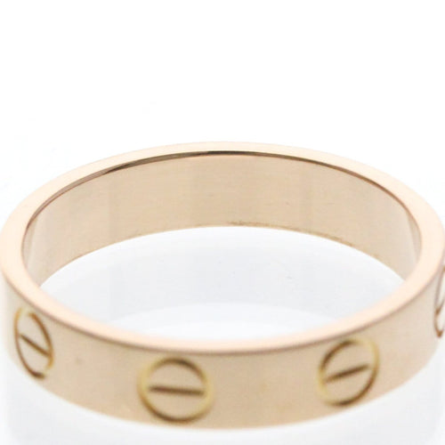 Bague 48 Cartier Love - Alliance en or rose 18K 58 Facettes hcn26221ic