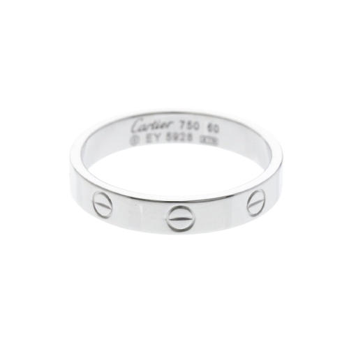 Bague 60 Cartier Love - Alliance en or blanc 18K 58 Facettes dibjotpev9
