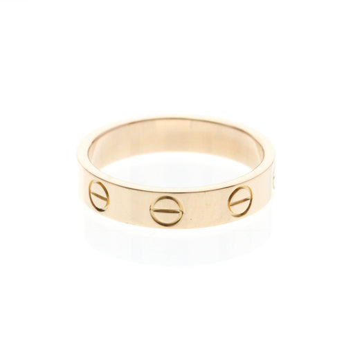 Bague 48 Cartier Love - Alliance en or rose 58 Facettes leb4lhg1au