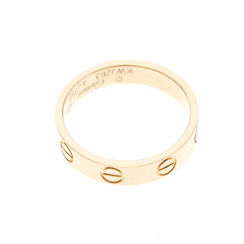 Bague 48 Cartier Love - Alliance en or rose 58 Facettes leb4lhg1au
