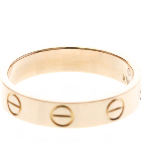 Bague 48 Cartier Love - Alliance en or rose 58 Facettes leb4lhg1au
