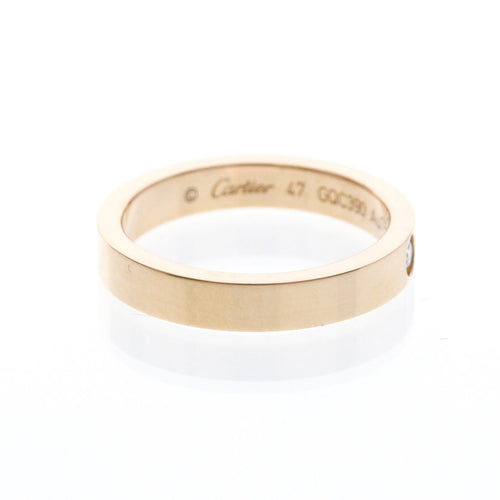 Bague 47 Cartier C de Cartier - Bague en or rose et diamant 58 Facettes tzw7uu5qgu