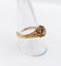 Bague 61.5 Bague solitaire victorienne en or 18 carats et diamant taille rose 58 Facettes A07502