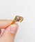 Bague 61.5 Bague solitaire victorienne en or 18 carats et diamant taille rose 58 Facettes A07502
