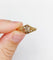 Bague 61.5 Bague solitaire victorienne en or 18 carats et diamant taille rose 58 Facettes A07502