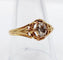 Bague 61.5 Bague solitaire victorienne en or 18 carats et diamant taille rose 58 Facettes A07502