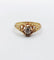 Bague 61.5 Bague solitaire victorienne en or 18 carats et diamant taille rose 58 Facettes A07502