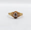 Bague 61.5 Bague solitaire victorienne en or 18 carats et diamant taille rose 58 Facettes A07502