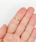 Bague 52.5 Bague antique en or rose 18k et perle 58 Facettes A07503
