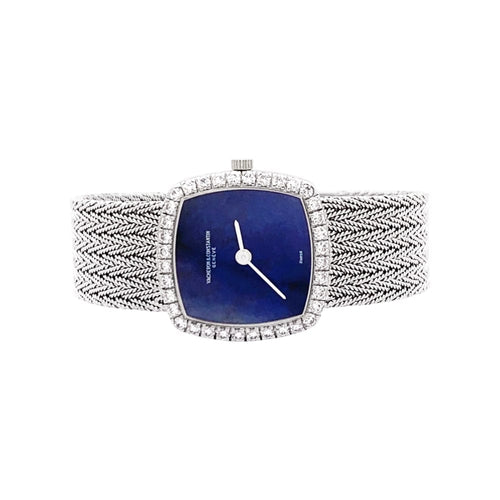 Montre Vacheron Constantin - Montre femme en or blanc et diamants 58 Facettes 35746