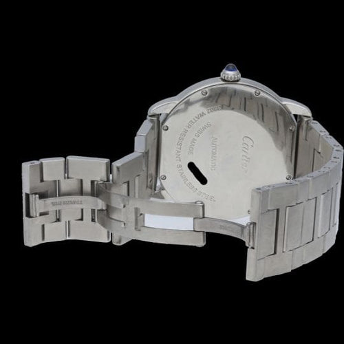 Montre Cartier Ronde Solo - Montre automatique en acier 58 Facettes MT45156