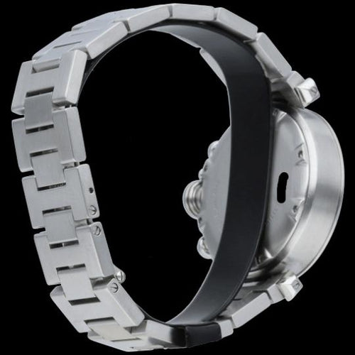 Montre Bulgari Pasha - Montre chronographe en acier 58 Facettes MT45913