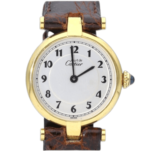 Montre Cartier Must de Cartier Vermeil - Montre en argent 58 Facettes MT45966
