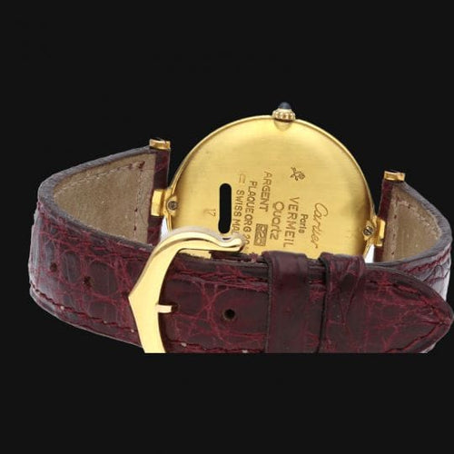 Montre Cartier Must de Cartier - Montre vermeil 30 mm 58 Facettes MT47121