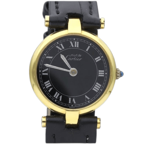 Montre Cartier Must de Cartier - Montre vermeil 58 Facettes MT47123