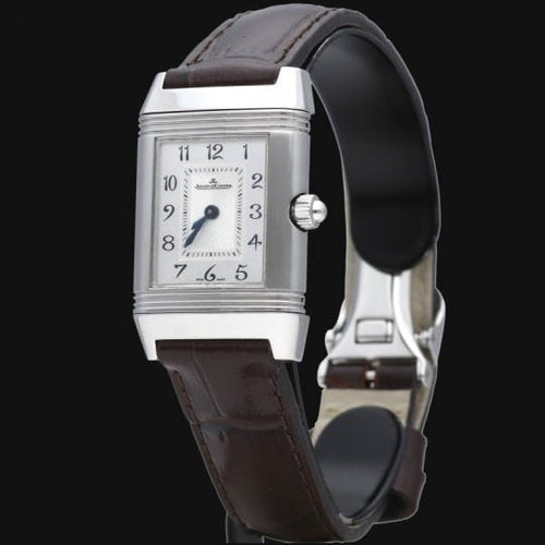 Montre Jaeger-LeCoultre Reverso Duetto - Montre en acier 58 Facettes MT46981