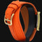 Montre Hermès Heure H - Montre en plaqué or 58 Facettes MT47106