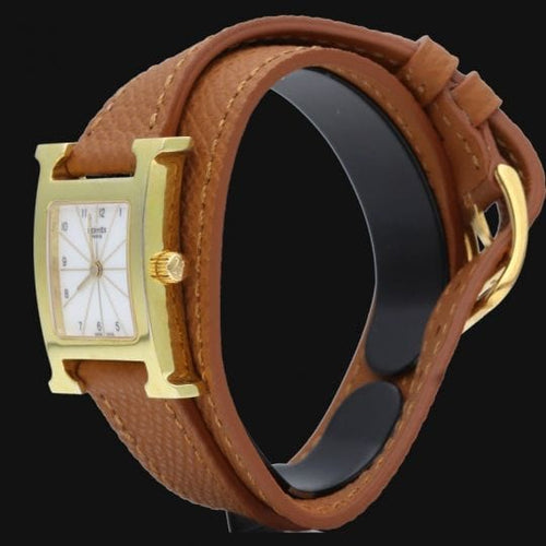 Montre Hermès Heure H - Montre en acier 58 Facettes MT47120