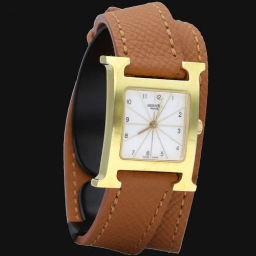 Montre Hermès Heure H - Montre en acier 58 Facettes MT47120