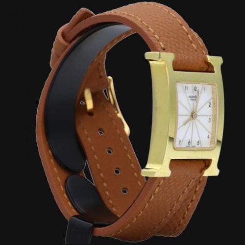 Montre Hermès Heure H - Montre en acier 58 Facettes MT47120
